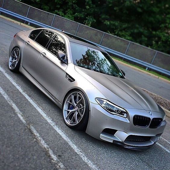 BMW M5 Matte Silver