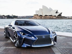 Lexus концепт LF-LC Blue