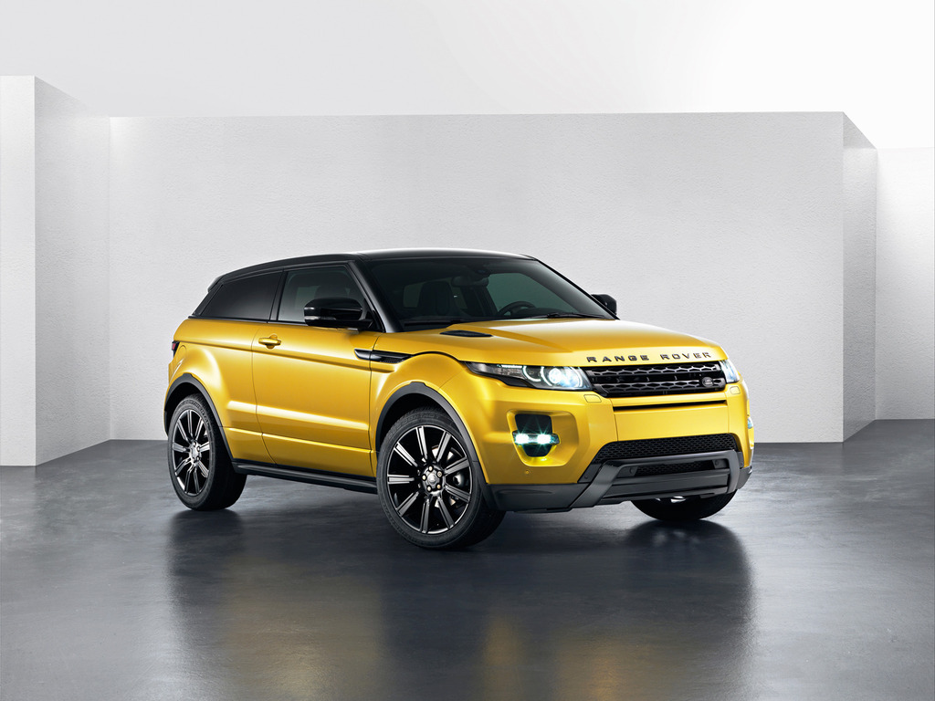 Range Rover Evoque Sicilian Yellow