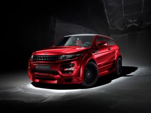 Range Rover Evoque Hamann red