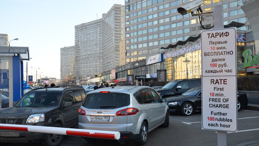 В Москве платная парковка выберется за МКАД