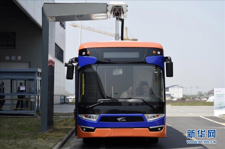 В Китае изобрели суперзарядку для электроавтобусов