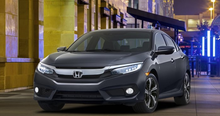 Honda объявила цены на новое поколение Civic Sedan 2016