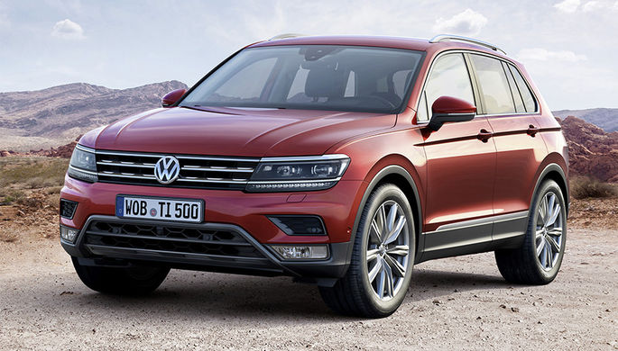 Производство нового Volkswagen Tiguan началось в Калуге