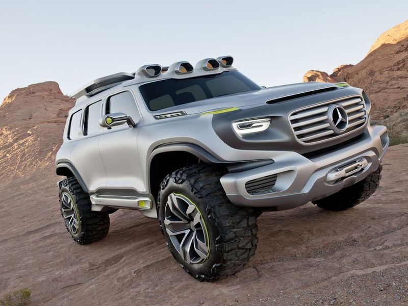  В Mercedes-Benz сотворили водородный внедорожник будущего
