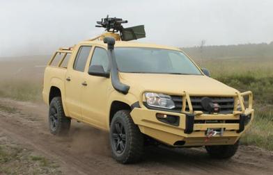 НЕМЦЫ ПРЕДСТАВИЛИ ВОЕННЫЙ VOLKSWAGEN AMAROK