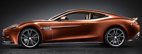 Aston Martin представила новое купе Vanquish