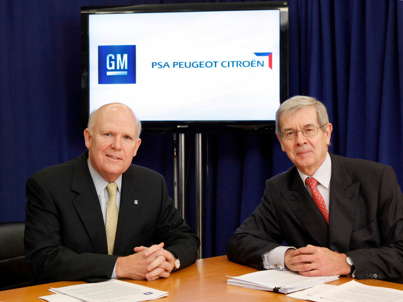 GM и PSA совместно разработают минивэн, кроссовер и гибрид