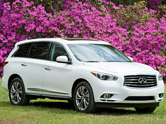 В России отзовут кроссоверы Infiniti JX