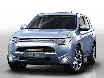 Компания Mitsubishi подготовила для России гибридный Outlander