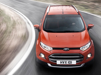 Ford EcoSport в базовой комплектации окажется на 100 тысяч рублей дешевле Opel Mokka