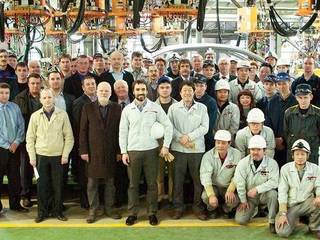 В Ижевске приступили к сборке первой машины марки Nissan