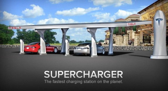 Tesla завершила строительство сети зарядных станций через всю Америку