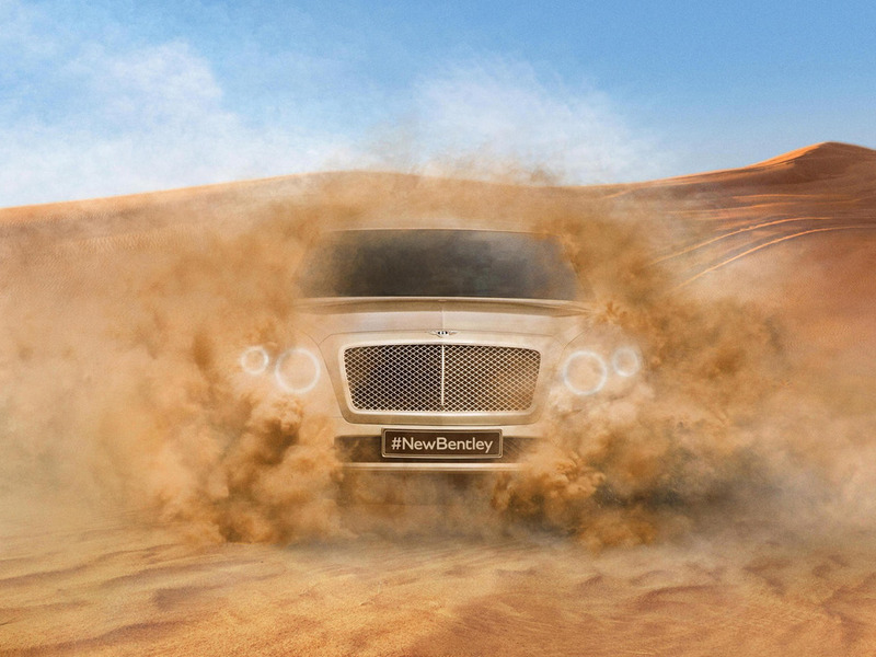 Максимальная скорость внедорожника Bentley перевалит за 300 км/ч