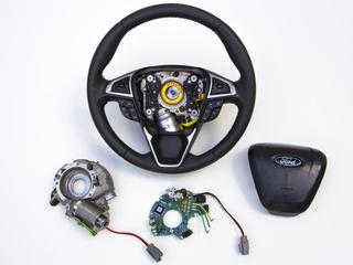 Инженеры Ford встроили электромотор в ступицу руля