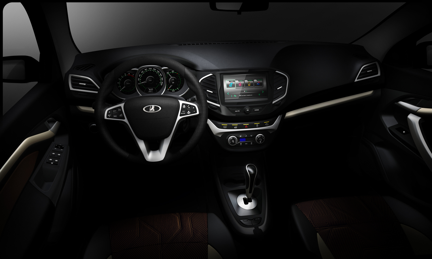 АВТОВАЗ показал фото интерьера модели Lada Vesta