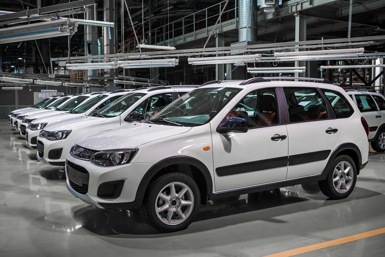 Изготовлена предсерийная партия Lada Kalina Cross