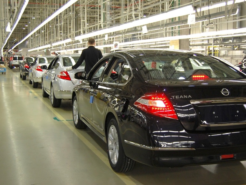 Петербургские автозаводы выпускают в общей сложности порядка 560 тысяч автомобилей в год