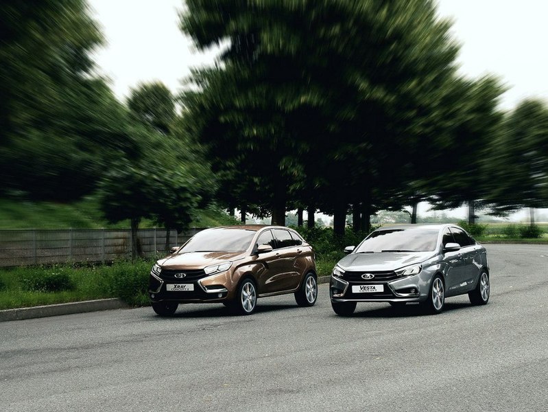"АвтоВАЗ" будет производить в Казахстане Lada XRay и Vesta