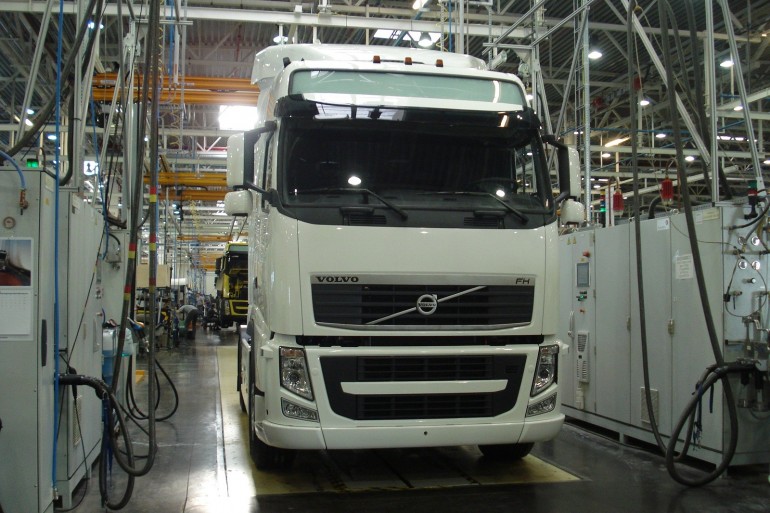Volvo начала выпуск кабин для грузовиков в Калуге