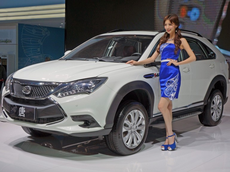 BYD выпустит три гибридных внедорожника