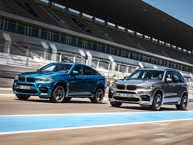 BMW объявила цены на новые X5 M и X6 M