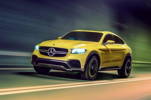 Mercedes-Benz GLC Coupe Concept пригрозил кулаком BMW X4