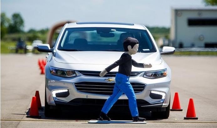  GM изобрел дешевую систему аварийного торможения