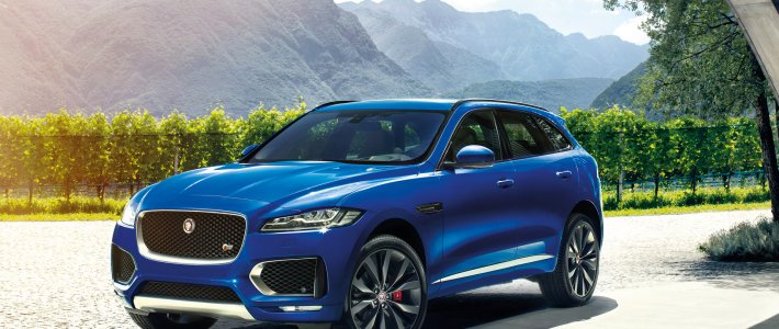 В России названы рублевые цены на кроссовер Jaguar F-Pace