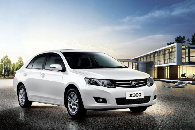 В России в продаже появился китайский седан Zotye Z300