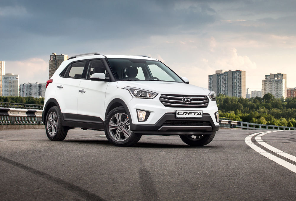 Объявлены рублевые цены на новый кроссовер Hyundai Creta