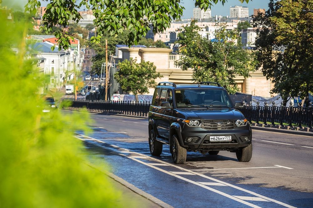 УАЗ Патриот оснастят системой кругового обзора и помощи водителю