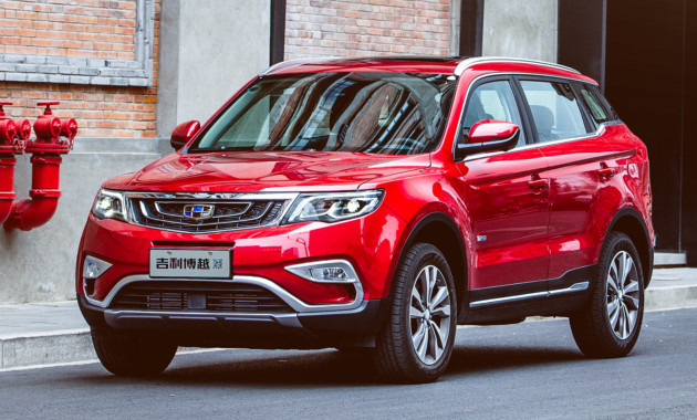 Новый кроссовер Geely NL-3 появится в РФ летом 2017 года