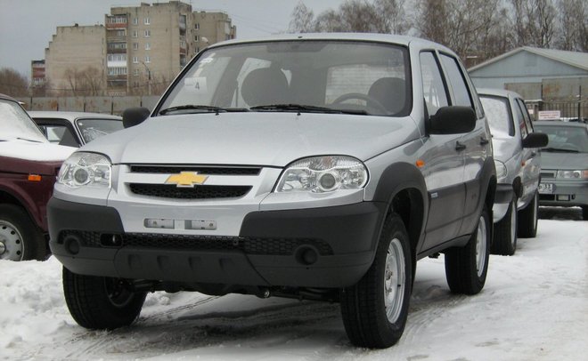 В России отзовут около 3 тысяч автомобилей Chevrolet Niva