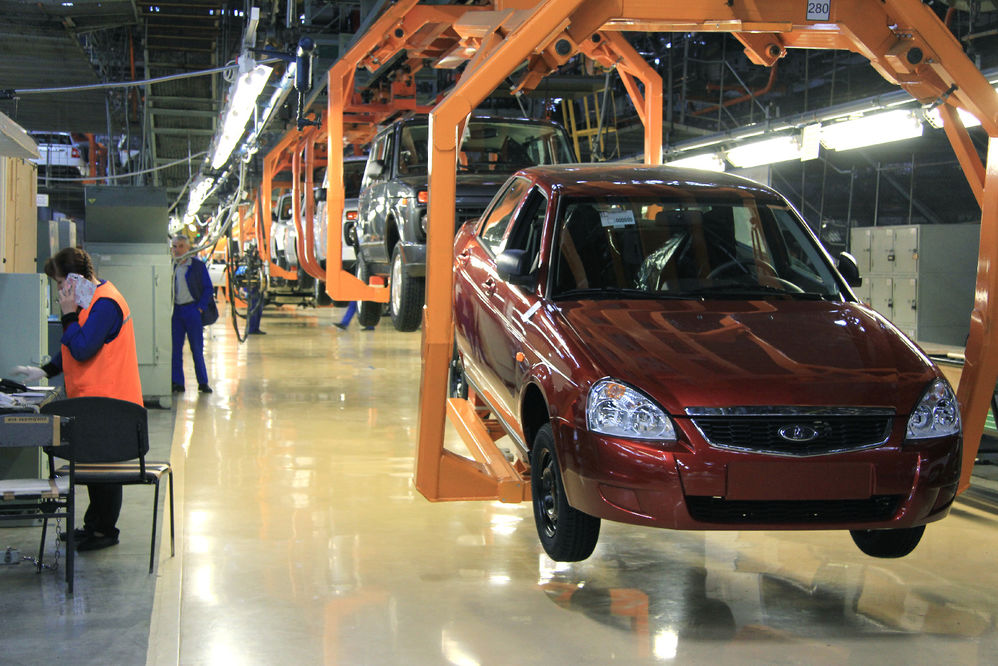 АвтоВАЗ получит более 430 миллионов рублей в качестве господдержки