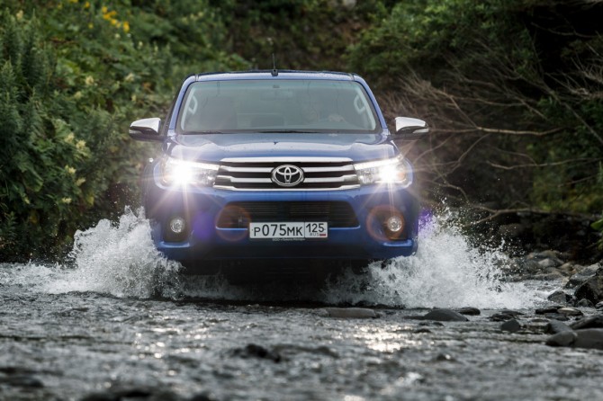 Toyota отзывает в России 323 пикапа Hilux из-за дефекта подушек‍