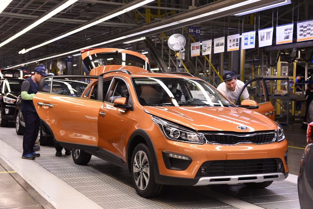 В Санкт-Петербурге начали собирать модель Kia Rio X-Line