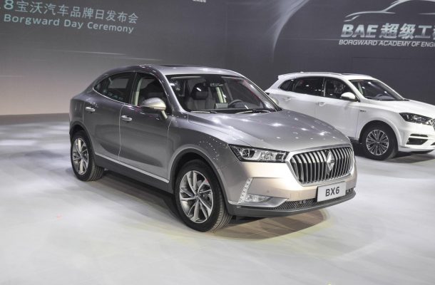 Borgward озвучила цены на новый кроссовер Borgward BX6