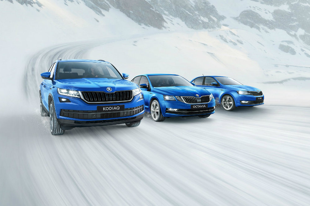 Skoda запустила в России "хоккейную" линейку автомобилей