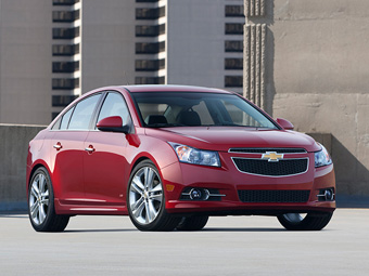 Новое глобальное шасси GM дебютирует на Chevrolet Cruze